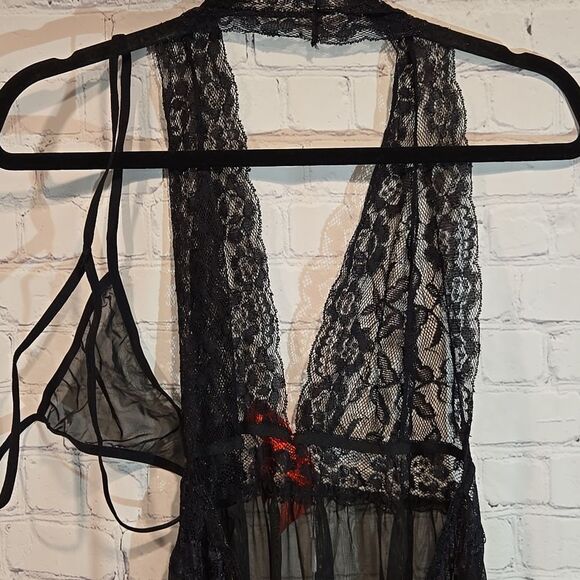 Ruzishun black lingerie set size 3X NWT - Picture 6 of 8